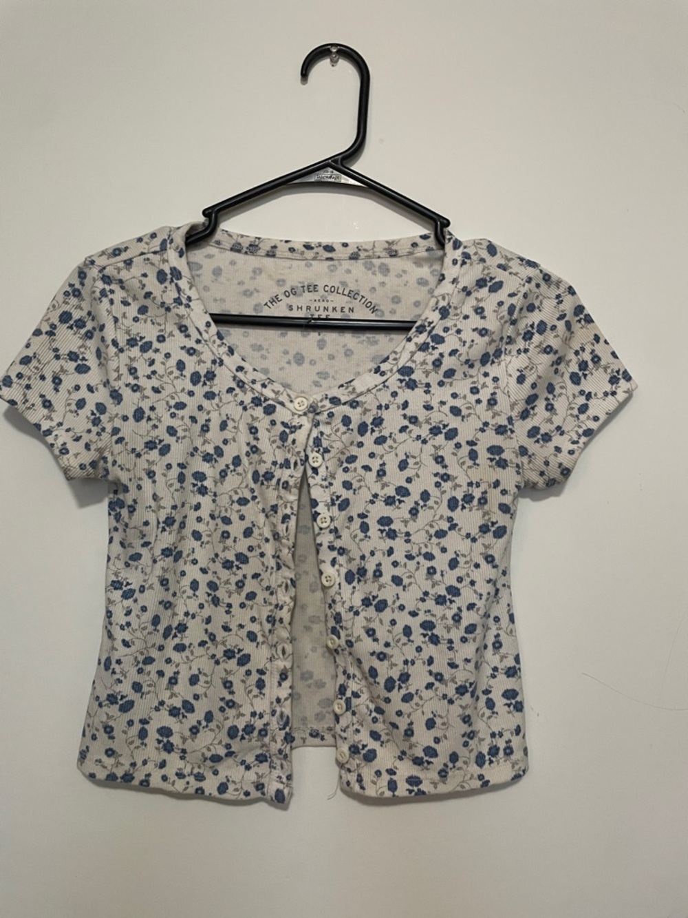 Two Aeropostale Cropped Shirts